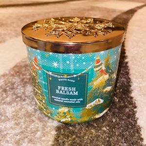 Fresh Balsam Bath and Body Works Candle